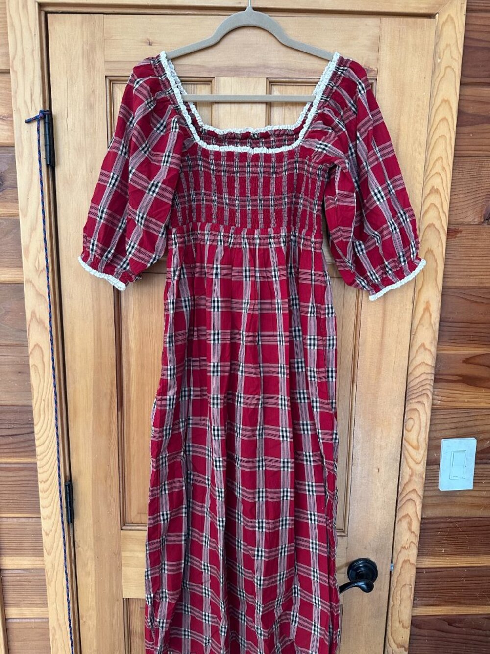 The Katrina Dress | Holiday Plaid - Picture 6 of 10